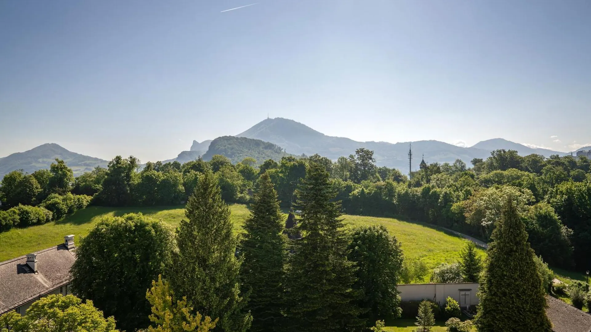 Rum i privatbostad Johannes Schloessl - Gaestehaus Der Pallottiner Am Moenchsberg Salzburg
